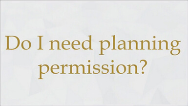 Do I need planing permission?