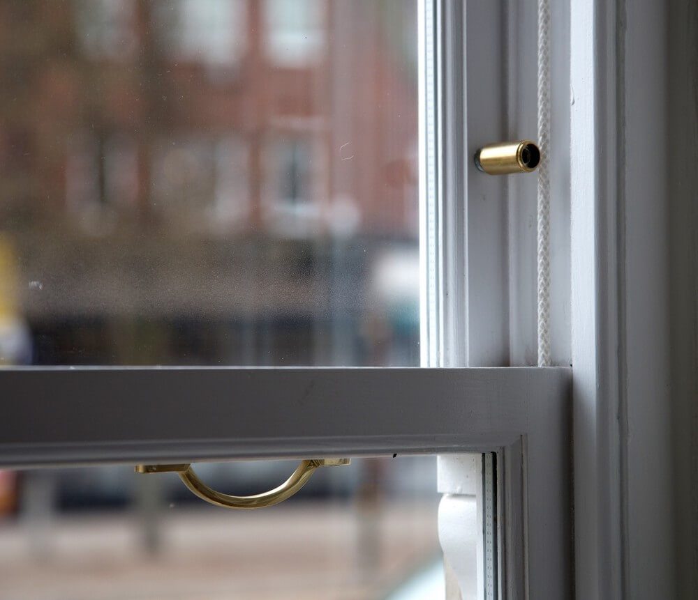 Sash window glass