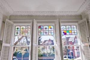 Ritherdon Road SW17, stained glass sash replacement case study