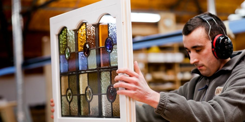 Ritherdon Road SW17, stained glass sash replacement case study