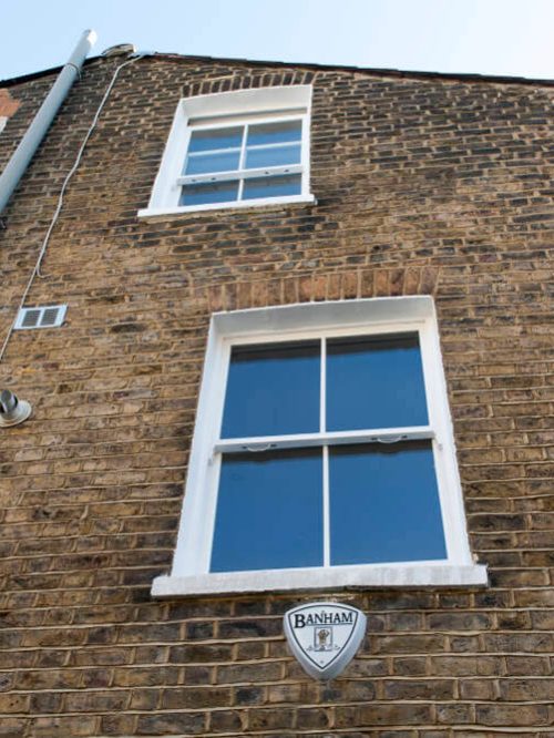 Marney Road SW11, sash replacement