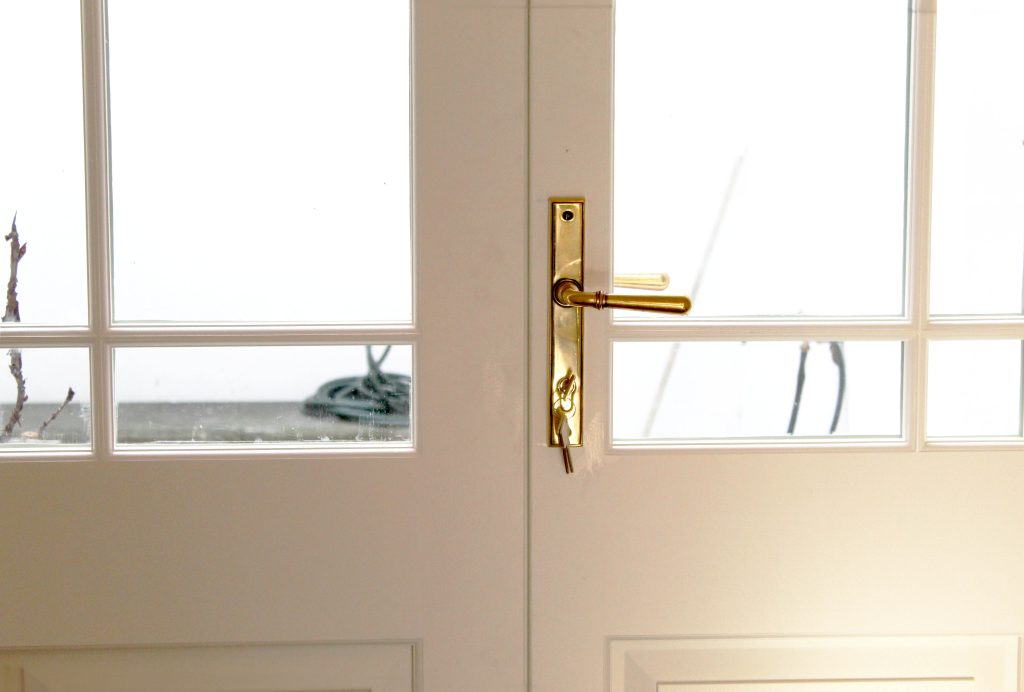 French door handle