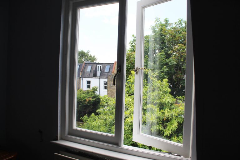 Internal view of a new casement window fitted in Wandsworth