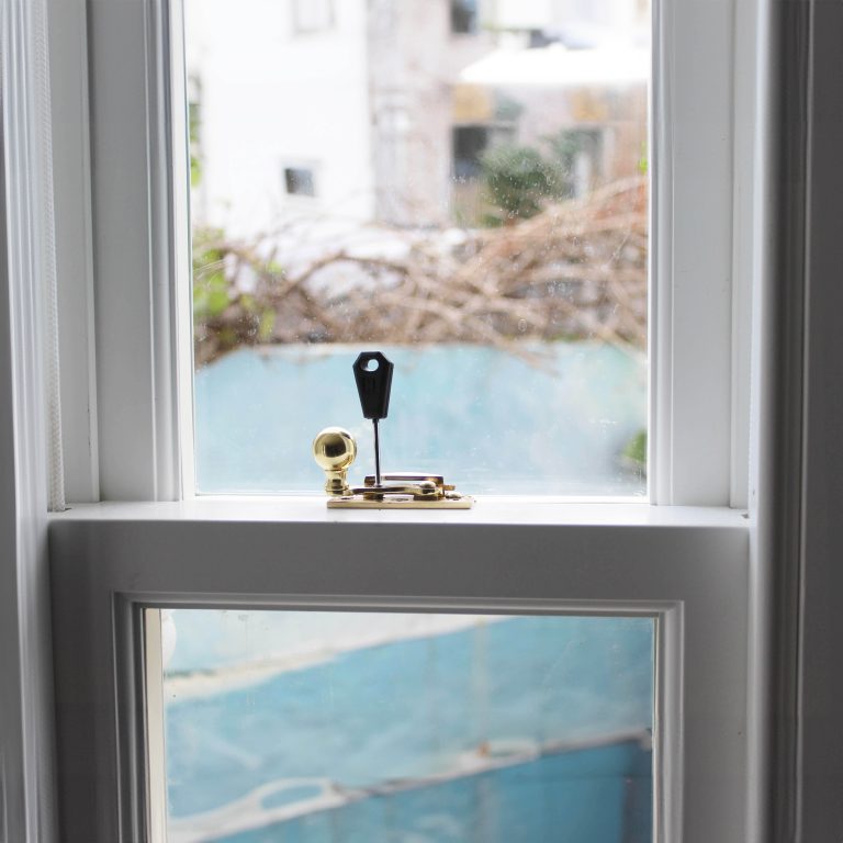 Installation of two Accoya sash window bays in Peckham, SE15