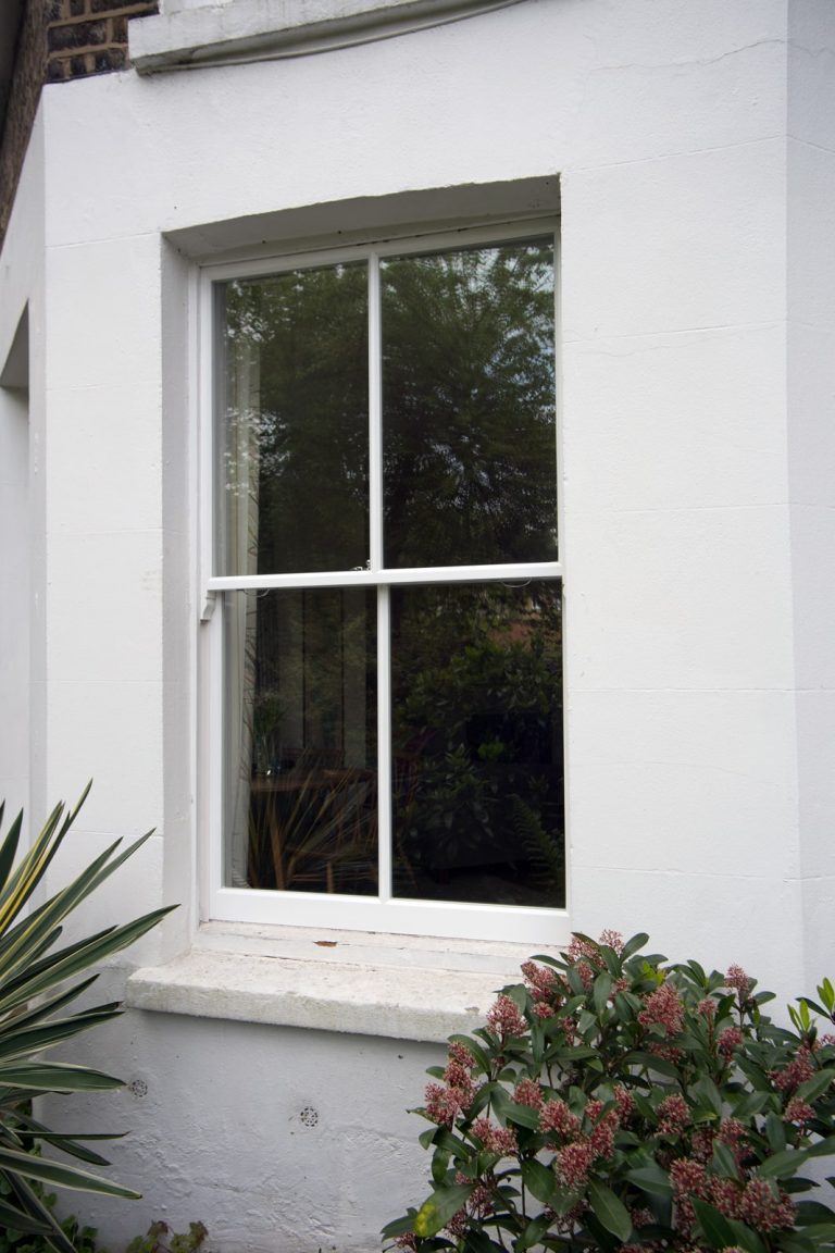 External sash windows ground floor