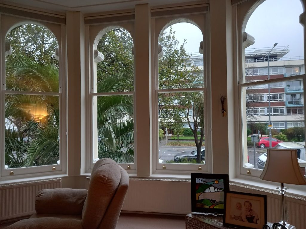 New bay windows with claw locks for added security
