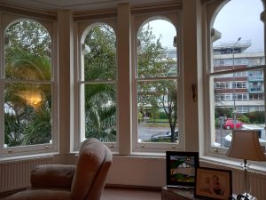 New bay windows with claw locks for added security