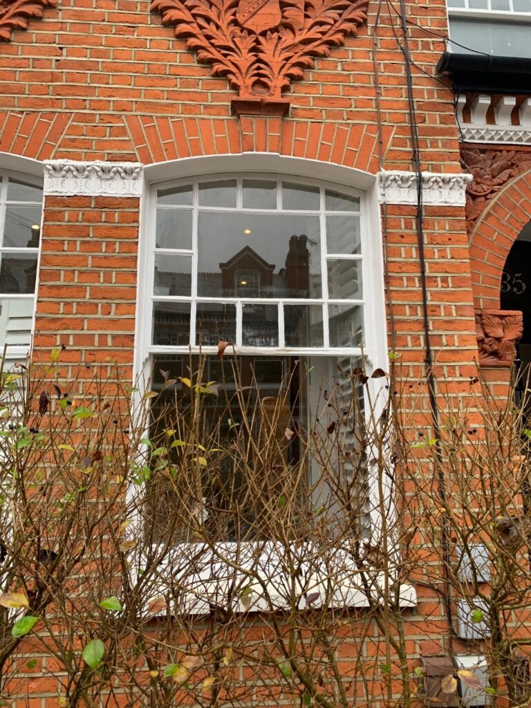 Original timber sash window to be replaced