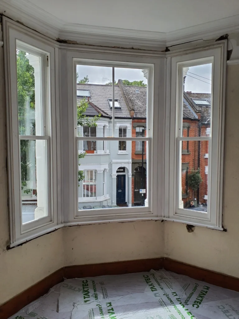 Process of sash window replacement